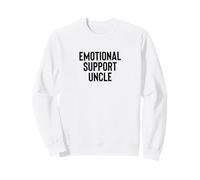 Fun Emotional Support Uncle Therapy Joke Felpa