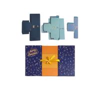 Fun Empty Advent Box Fill Your Own - 24-Day Reusable DIY Countdown calendar | Self-Filling To Make Your Own Christmas - Christmas Countdown Calendar Decor For Family Friends Snacks Sweets,Toys & Surprise