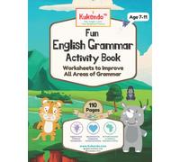 Fun English Grammar Activity Book age 7-11: Fun Kids Workbook to Improve All Areas of English Grammar