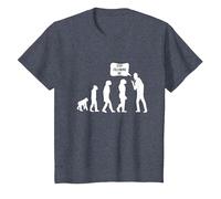 Fun Evolution e Darwin T-Shirt Maglietta, Bambini, Pervinca, 2 Anni