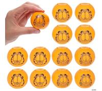 Fun Express 5,1 x 4,4 cm arancione Garfield Faces plastica Fidget Spinner Balls - 12 pezzi