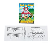 Fun Express Back to School Activity Book - 12 pezzi - AttivitÃ educative e di apprendimento per bambini