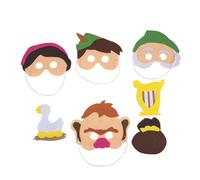 Fun Express Jack & The Beanstalk Masks - Apparel Accessories - 7 Piece