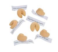 Fun Express Set di 24 gomme per biscotti della fortuna per bambini - Ogni gomma contiene un messaggio divertente e positivo - Bomboniere per il c