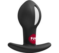 Fun Factory B-Ball Uno - Plug Anale in Silicone Nero con Sfera 7,2 Cm