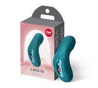 Fun Factory Laya III - vibratore clitorideo impermeabile (verde)