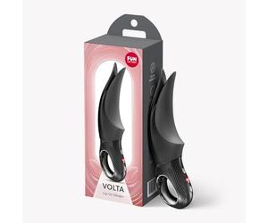 Fun Factory Volta | vibratore da appoggio | USB | Doppia stimolazione del clitoride e della cavità vaginale | 12 programmi di vibrazione | impermeabile IPX7