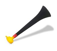 FUN FAN LINE - Confezione da 3 Vuvuzela in Plastica Resistente | Trombe di Animazione per Calcio, Eventi Sportivi e Feste | Clacson Rumore Estremo 120 Db | Cotillon per Tifosi (Germania)