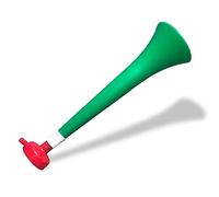 FUN FAN LINE - Confezione da 3 Vuvuzela in Plastica Resistente | Trombe di Animazione per Calcio, Eventi Sportivi e Feste | Clacson Rumore Estremo 120 Db | Cotillon per Tifosi (Italia)