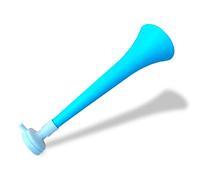 FUN FAN LINE - Confezione da 3 Vuvuzela in Plastica Resistente | Trombe di Animazione per Calcio, Eventi Sportivi e Feste | Clacson Rumore Estremo 120 Db | Cotillon per Tifosi (Argentina)