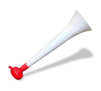 FUN FAN LINE Set da 3 Vuvuzela in Plastica Resistente per Sport - 120 Db