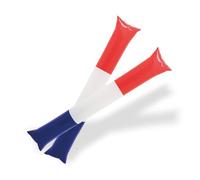Fun Fan Line - Set di paia di bastoni gonfiabili rumorosi. Bam Bam Thunder accessori per l'animazione e la festa o al calcio. Clapper maker per l'eventi sportivi. (Francia x25)