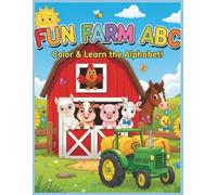 Fun Farm ABC Coloring Book