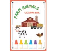 Fun Farm Animal Colouring Book: Fun Colouring Pages For Children 3-5 Year