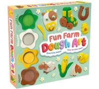 Fun Farm Dough Art (Tascabile) Arts and Crafts Kit for Kids