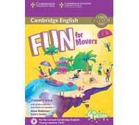 Fun for Movers Student's Book with Online Activities with Audio and Home Fun Booklet 4 [Lingua inglese]
