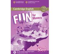 Fun for Movers Teacher’s Book with Downloadable Audio [Lingua inglese]