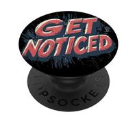 Fun Get Noticed Outfit per adulti e bambini PopSockets PopGrip Adesivo