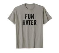 Fun Hater Negative Grouch Dad And Grandpa Sarcasm Design Maglietta