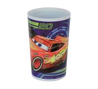 Fun House 005514 Disney Cars Verre 220ml pour Enfant DINSEY Bicchiere per Bambini, Polipropilene (PP), Blu, 1 unità (Confezione da 1)