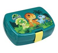 Fun House 006067 Jurassic World - Scatola per dinosauri per bambini, altezza 6,5 x larghezza 17 x profondità 13,5 cm, colore: verde