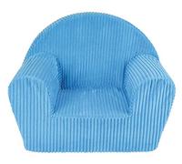 FUN HOUSE 712720 Poltrona Club Blu in Schiuma per Bambini Custodia 100% Poliestere, Schiuma 100% polyether 52 x 33 x 42 cm