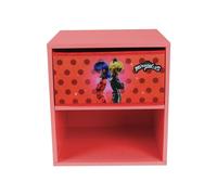 Fun house miraculous ladybug comodino con cassetto h.36 x l.33 x p. 30 cm