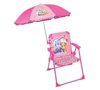 FUN HOUSE PATPATROUILLE Stella Everest Sedia da campeggio pieghevole - H.38.5 x L.38.5 x P.37.5 cm - Con ombrellone ø 65 cm