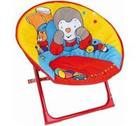 FUN HOUSE TCHOUPI Sedile Moon - Pieghevole - H.47 x L.54 x P.42 cm - Per bambini