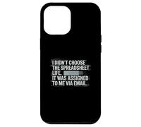Fun I Didn't Choose the Spreadsheet Life Finance Accounting Custodia per iPhone 12 Pro Max