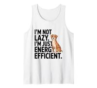 Fun I'm Not Lazy Dog For Moms Dads Fans Playful New Novità Canotta