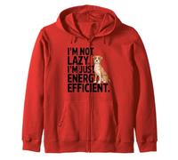 Fun I'm Not Lazy Dog For Moms Dads Fans Playful New Novità Felpa con Cappuccio