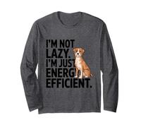 Fun I'm Not Lazy Dog For Moms Dads Fans Playful New Novità Maglia a Manica