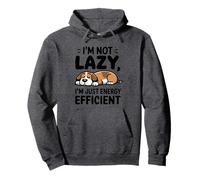 Fun I'm Not Lazy Dog, novità giocosa per i fan di Moms Dads Felpa con Cappuccio