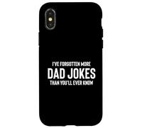 Fun I've Forgotten More Dad Jokes Than You'll Ever Know Custodia per iPhone X/XS