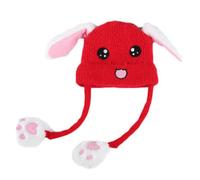 Fun Kids Hat Soft Stretch Knitted Cap Winter Beanie Hat for Cold Weather