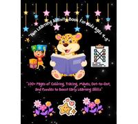 “FUN LEARNING ACTIVITY BOOK FOR KIDS AGES 4-8””: Alphabet Tracing, Mazes, Dot-to-Dot, Counting, Coloring, and More for Early Learning Fun