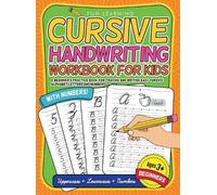 Fun Learning Cursive Handwriting Workbook For Kids Beginners (Copertina rigida)