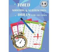 Fun Learning Timed addition & subtraction drills for 101 days (Tascabile)