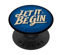 Fun Let it Begin Timbro per ragazzi e ragazze PopSockets PopGrip Adesivo