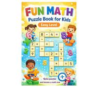 fun math puzzle book: puzzle book for kids