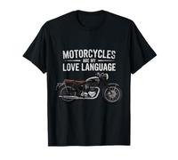 Fun Motorcycles Are My Love Language Design for Men, Women Maglietta