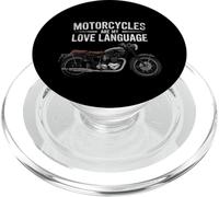 Fun Motorcycles Are My Love Language Design for Men, Women PopSockets PopGrip per MagSafe