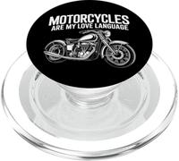 Fun Motorcycles Are My Love Language Design for Men, Women PopSockets PopGrip per MagSafe