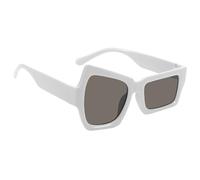 Fun - Occhiali da sole da donna, alla moda, per ciclismo, occhiali da sole per sollevare le sopracciglia, per pesca, guida, ciclismo, eleganti sfumature irregolari, bianco, Refer to description
