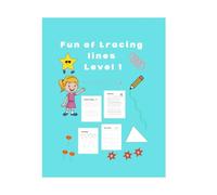 Fun of tracing lines Level 1: Prewrting skills