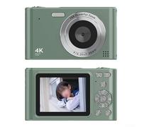 Fun Photography Made Easy Kids fotocamera digitale con batteria ricaricabile e zoom (verde)