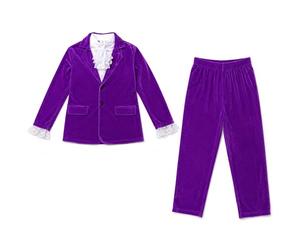 Fun Shack 60s Purple Costume, Gigolo Anni '60 Viola, m Uomo