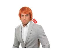 Fun Shack Arancione, Parrucca da Boy Band per Uomini e Donne