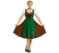 Fun Shack Costume Bavarese Donna - Vestito Oktoberfest Dirndl Tirolese per Feste, Compleanni e Party Tradizionali., XL